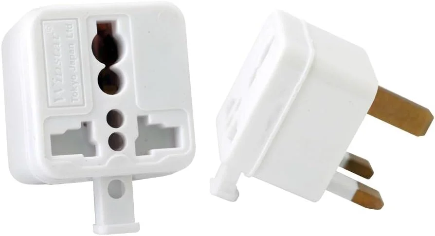 آداپتور مسافرتی وین استار 13 آمپر 3 پین چند شاخه جهانی، 3 پین تخت به پریز جهانی با شاتر WTP 7 US/UK/EU