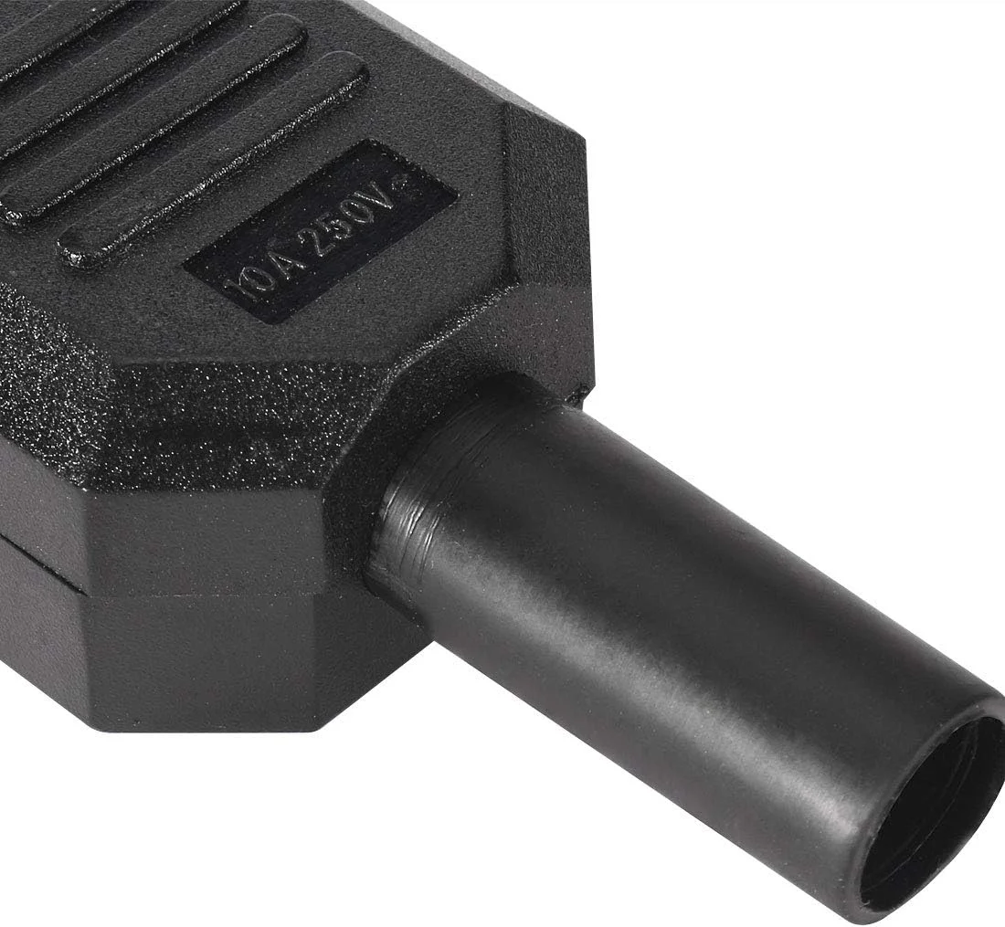 uxcell DKURVE 10 عدد کانکتور آداپتور برق IEC320 C13 مادگی 3 پین AC 250V 10A