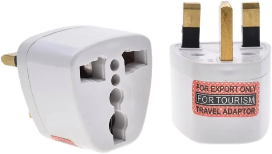 آداپتور برق جهانی برای امارات/عربستان سعودی/انگلستان/هنگ کنگ، آداپتور مسافرتی 3 پین، سوکت تبدیل برق برای ایالات متحده/استرالیا/ژاپن/چین - آداپتور جهانی