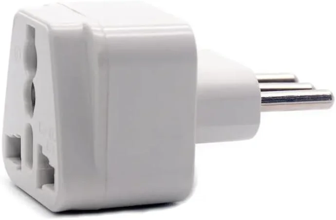 آداپتور جهانی 10 آمپر ایتالیا، شیلی، دوشاخه مسافرتی - [1 عدد]، تبدیل آسان به دوشاخه های UK/US/EU/AU