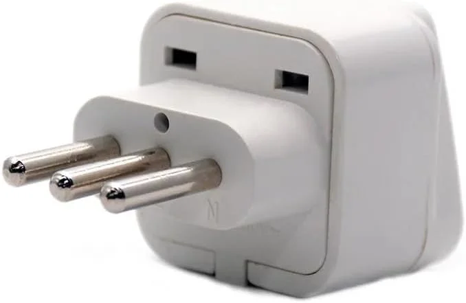 آداپتور جهانی 10 آمپر ایتالیا، شیلی، دوشاخه مسافرتی - [1 عدد]، تبدیل آسان به دوشاخه های UK/US/EU/AU