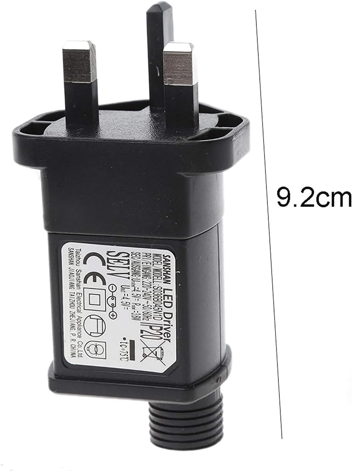 آداپتور برق جهانی AC به DC 4.5 ولت 800 میلی آمپر 2 پین کلاس 2 برای چراغ های LED، حذف کننده باتری و سایر دستگاه ها آداپتور برق جهانی AC به DC 4.5 ولت 800 میلی آمپر 2 پین کلاس 2 برای چراغ های LED، حذف کننده باتری و سایر دستگاه ها