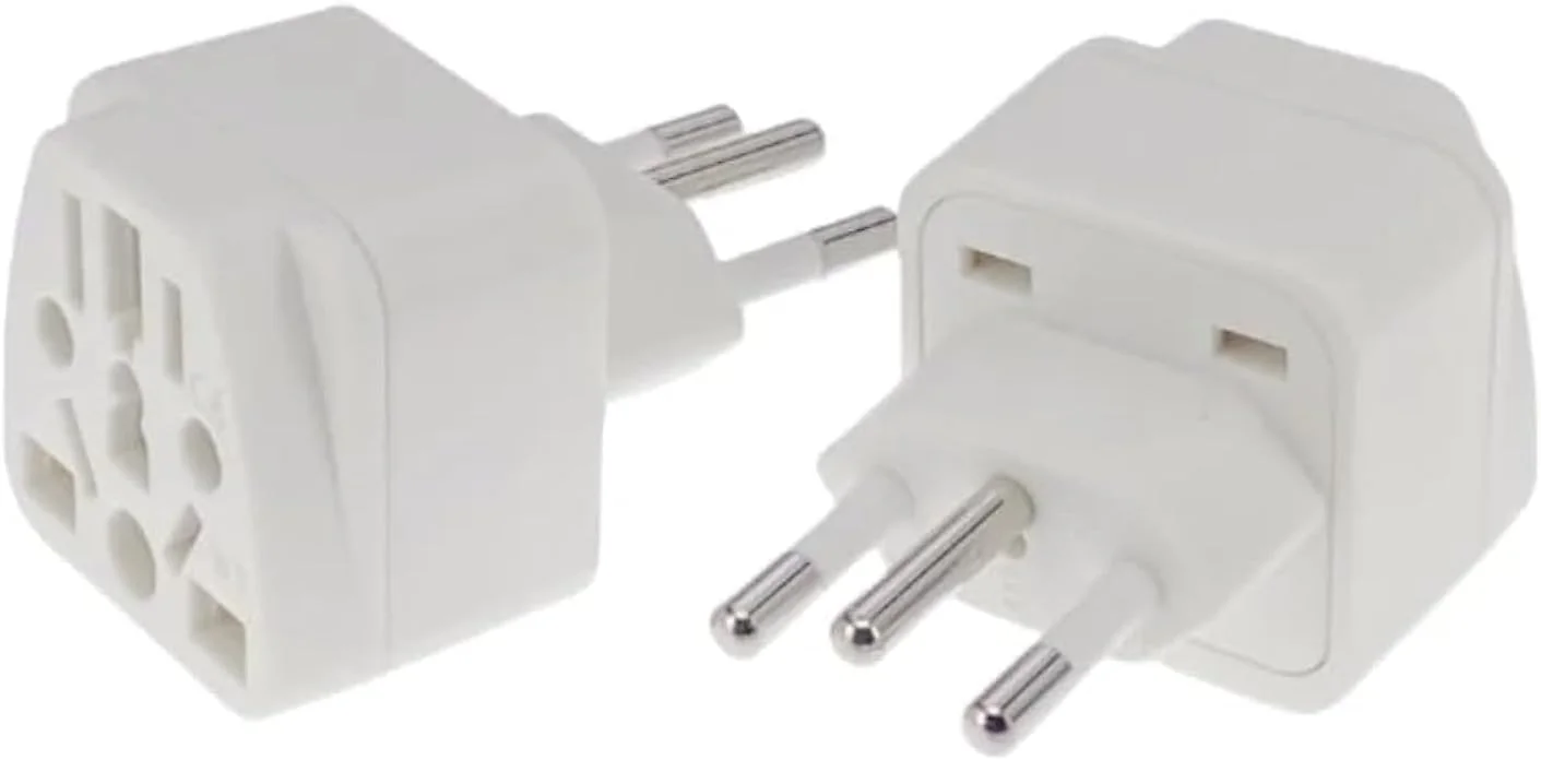 مبدل جهانی 3 پین 10 آمپر به برزیل، نوع N، [1 عدد]