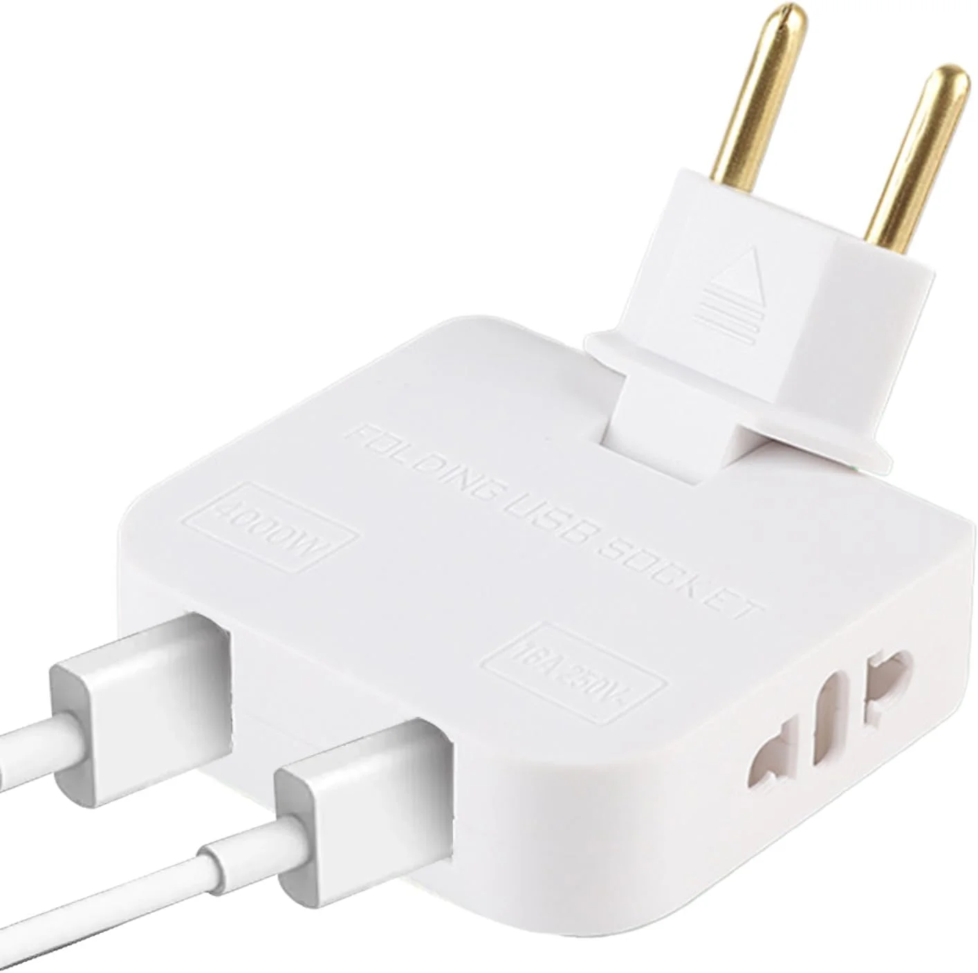 آداپتور دوشاخه مسافرتی - مبدل آداپتور بین المللی - ترانسفورماتور چرخشی قابل حمل چند منظوره برای لوازم خانگی، مسافران جهانی، سفرهای کاری، تعطیلات، شارژ کامپیوتر و لوازم الکترونیکی