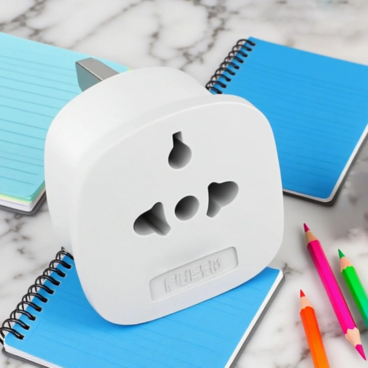 آداپتور دوشاخه مسافرتی - پریز کابل شارژ، سوکت تبدیل بین المللی استاندارد انگلستان با فیوز 13 آمپر برای تلفن های همراه، دوربین ها، لپ تاپ ها، مالزی، ویتنام