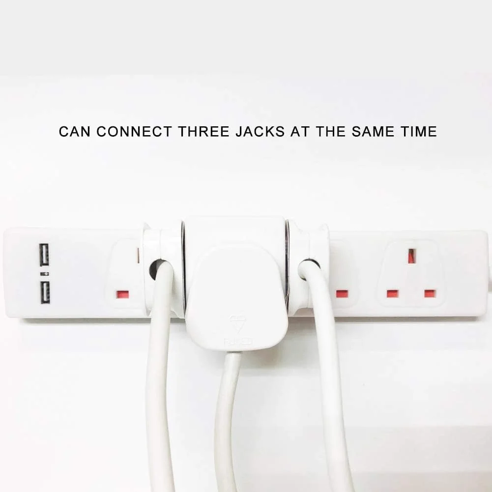 آداپتور سه راهی لومينوس، سه شاخه، افزايش دهنده پريز برق بريتانيا، آداپتور ديواری 13 آمپر برای لپ تاپ، کامپيوتر، تلويزيون، DVD و غيره (بسته 4 عددی) آداپتور سه راهی لومينوس، سه شاخه، افزايش دهنده پريز برق بريتانيا، آداپتور ديواری 13 آمپر برای لپ تاپ، کامپيوتر، تلويزيون، DVD و غيره (بسته 4 عددی)