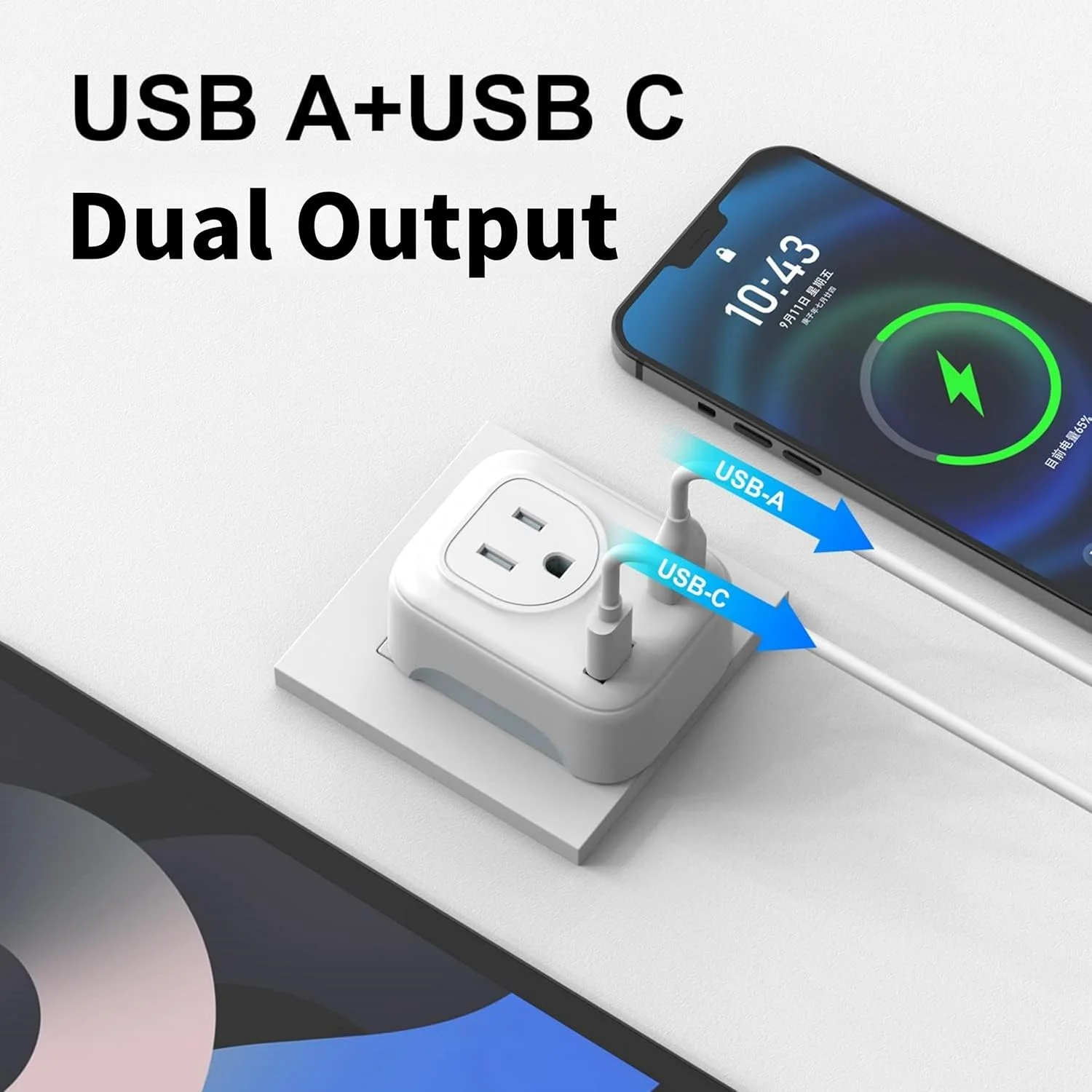 آداپتور دوشاخه انگلستان و ایرلند Lullaxx، شارژر مسافرتی با پریزهای AC، Type C و USB، آداپتور برای انگلستان، ایرلند، اسکاتلند و سایر کشورها (Type C + USB - انگلستان ایرلند) آداپتور دوشاخه انگلستان و ایرلند Lullaxx، شارژر مسافرتی با پریزهای AC، Type C و USB، آداپتور برای انگلستان، ایرلند، اسکاتلند و سایر کشورها (Type C + USB - انگلستان ایرلند)