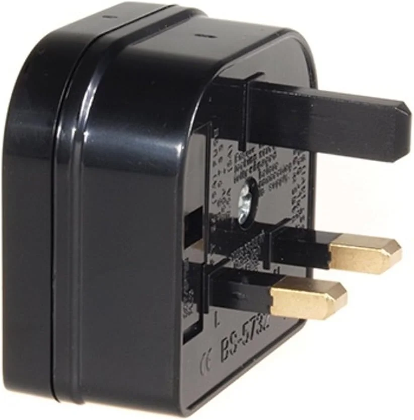 تبدیل دوشاخه برق EU به UK مکلین MCE71 دارای فیوز 5 آمپر و نشان CE تبدیل دوشاخه برق EU به UK مکلین MCE71 دارای فیوز 5 آمپر و نشان CE