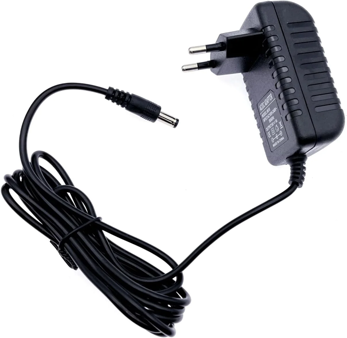 آداپتور برق JZK AC، ورودی 100-240 ولت AC به خروجی 6 ولت DC 1 آمپر برای زنگ در، دزدگیر، دستگاه صابون، رادیو، سطل زباله، شارژر، ریش تراش و غیره