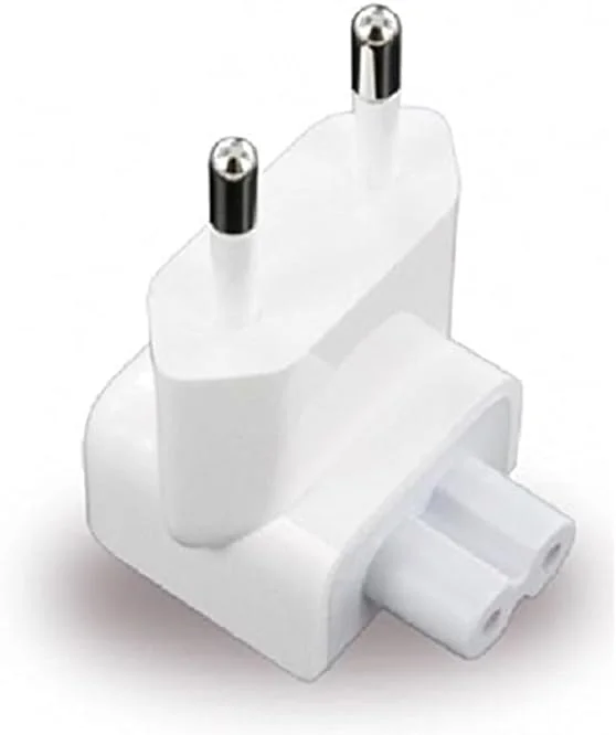 آداپتور دوشاخه اروپایی FBS برای مک و آداپتور/شارژر/تبدیل کننده AC مسافرتی اروپا، دوشاخه دیواری جایگزین EU برای MacBook Pro/Air/iPhone/iPad و آداپتور شارژ - سفید (سفید ~ (بسته 3 عددی))