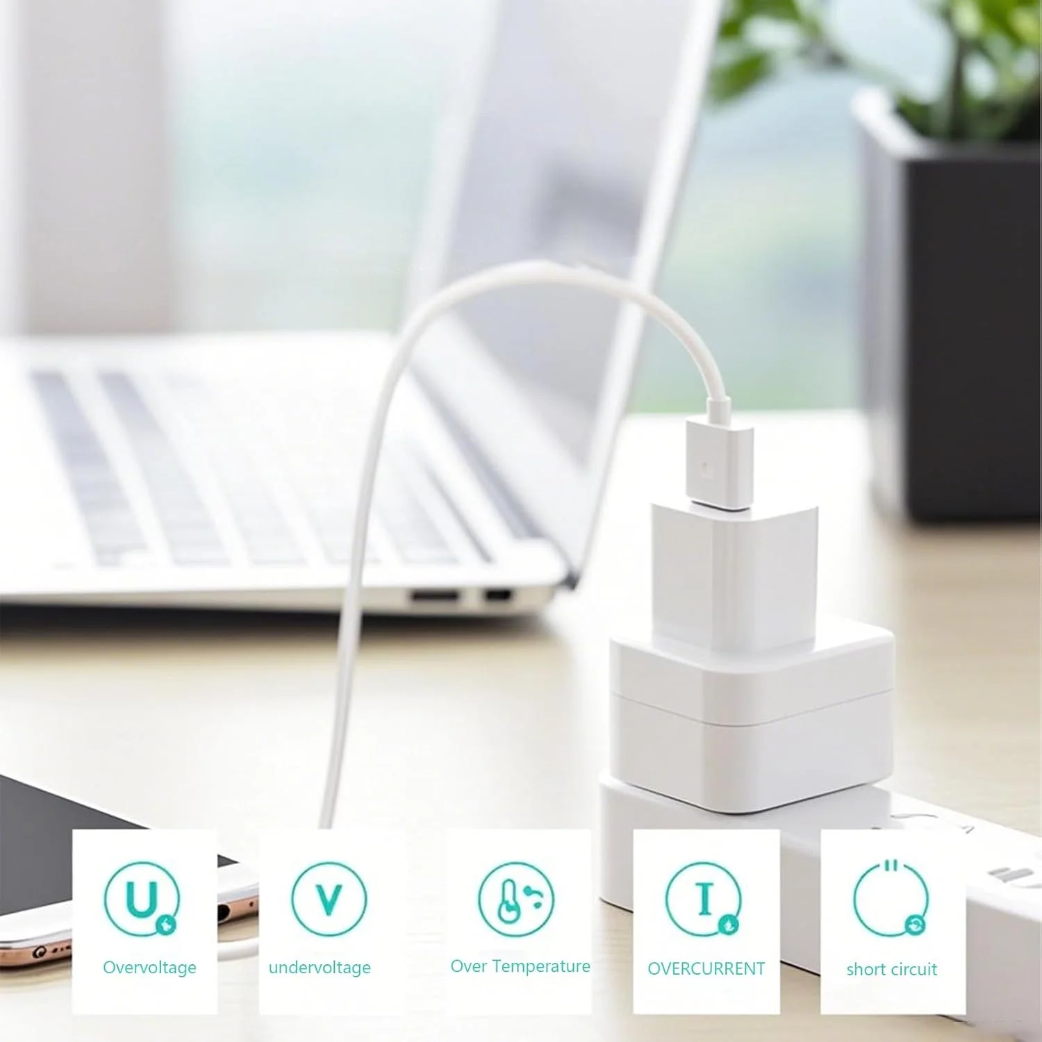 آداپتور دوشاخه برق | افزایش دهنده پریز - آداپتور دوشاخه قابل حمل بین المللی مبدل چند منظوره برای لپ تاپ مسافرت