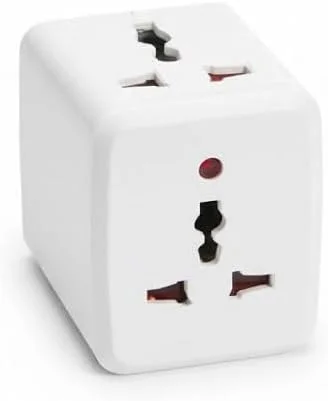 آداپتور چند شاخه 3 راهه، تبدیل جهانی دوشاخه - افزایش دهنده پریز برای لوازم آشپزخانه، دفتر، لپ تاپ، تلویزیون، روشنایی داخلی، تبدیل کننده دوشاخه ریش تراش، آداپتور برق با پریزهای متعدد