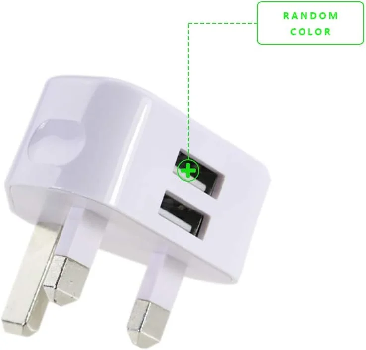 آداپتور شارژ مسافرتی قابل حمل DOKGRYD با دوشاخه جهانی و 2 پورت USB