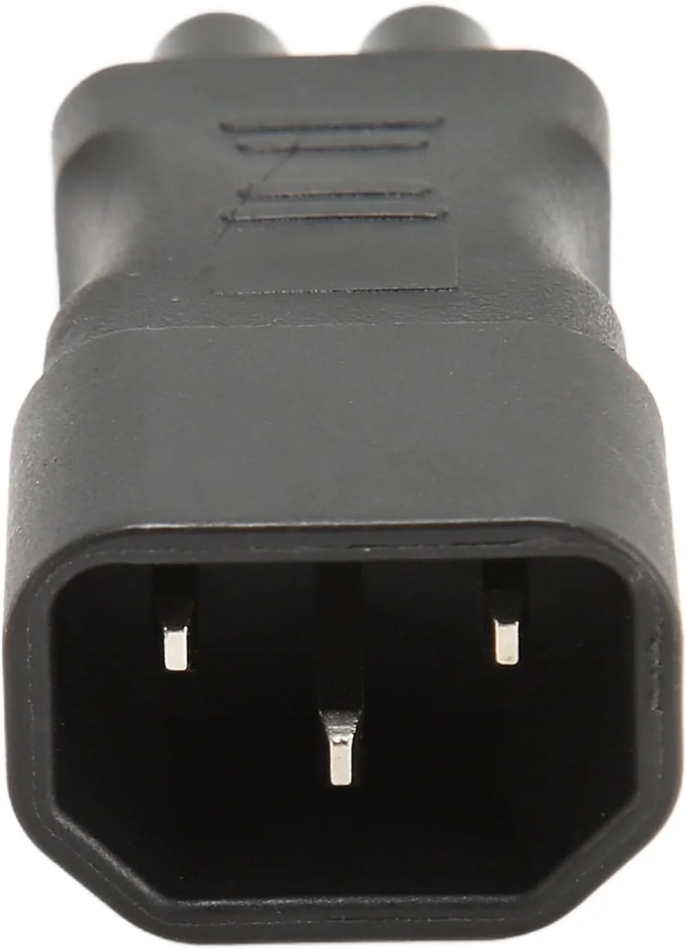 آداپتور برق 4 عددی IEC 320 C14 به C5، کانکتورهای سوکت برق جهانی، کانکتور سوکت برق آداپتور Inline برای کابینت PDU