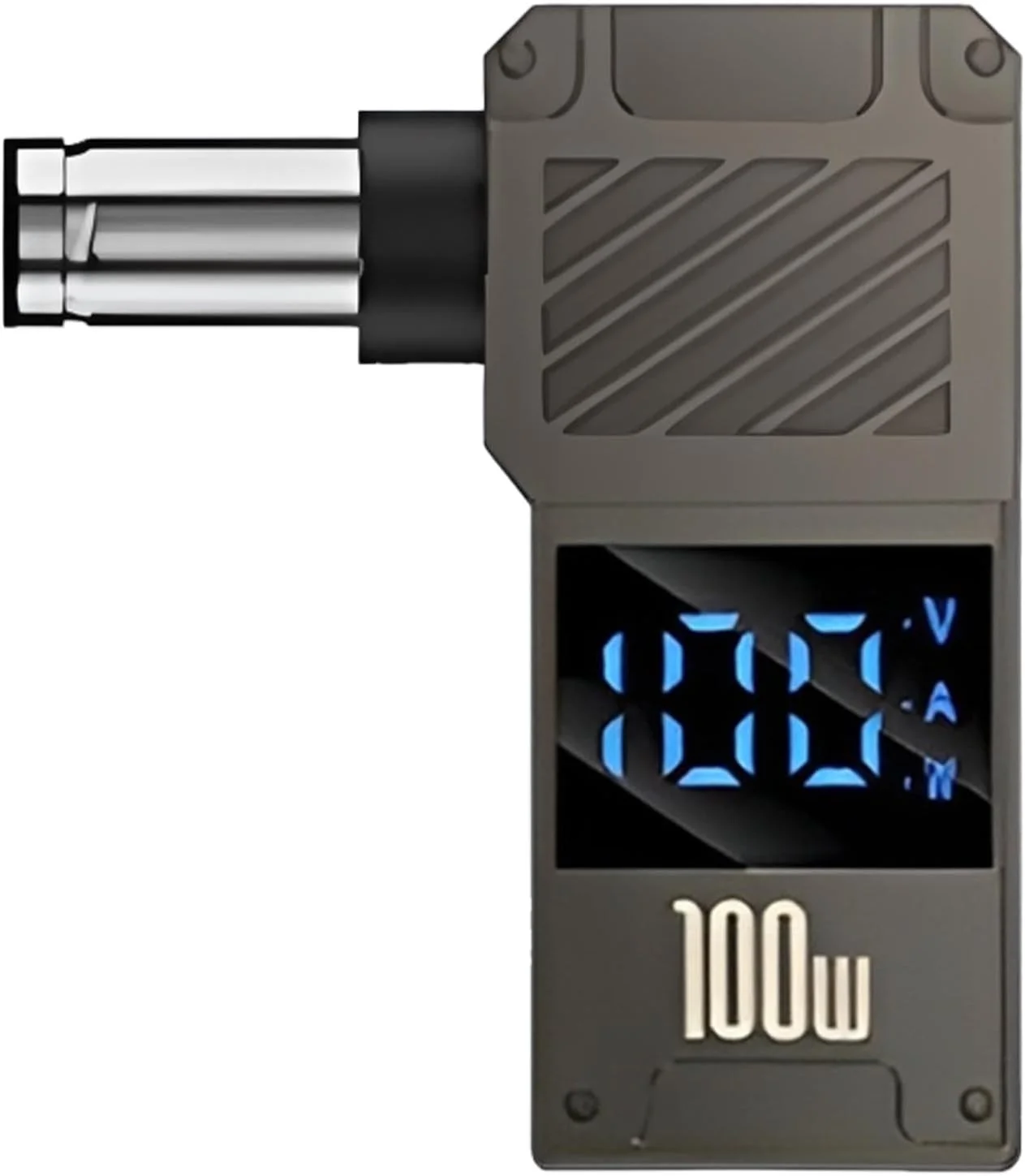 آداپتور شارژر لپ تاپ، آداپتور اتصال شارژر 100 واتی Type C به DC با نمایشگر دیجیتال | مبدل دوشاخه قابل حمل برای خانه، مسافرت