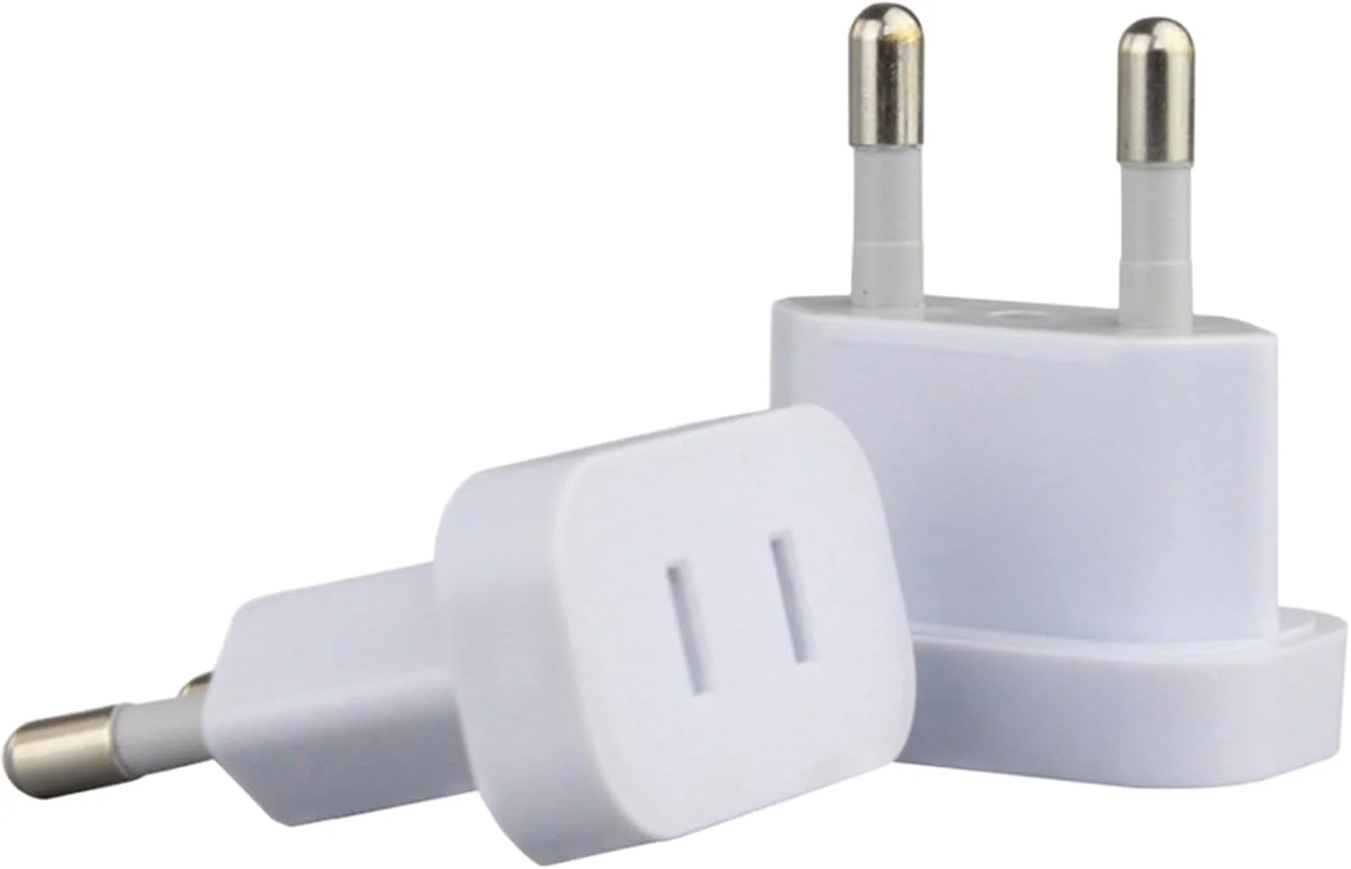 تبدیل دوشاخه آمریکایی به اروپایی، مبدل شارژر سفرهای کاری | آداپتور دوشاخه اروپایی ضد حریق برای تلفن، لپ تاپ، سشوار، مسافرت، کوله پشتی، هتل، فرودگاه، کشتی های کروز