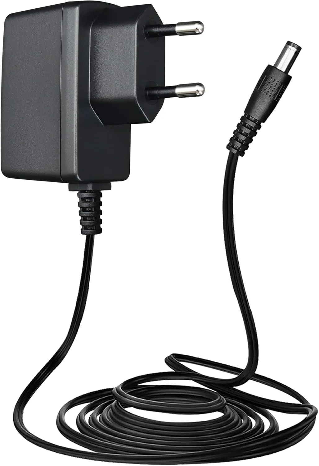 آداپتور برق 9 ولت 0.5 آمپر / 500 میلی آمپر با طول 1.8 متر، آداپتور سوئیچینگ AC 100-240 ولت به DC 9 ولت 0.5 آمپر PSU 5.5x2.1 میلی متر دوشاخه دیواری برای آردوینو UNO MEGA، دستگاه الپتیکال و سایر دستگاه های 9 ولت