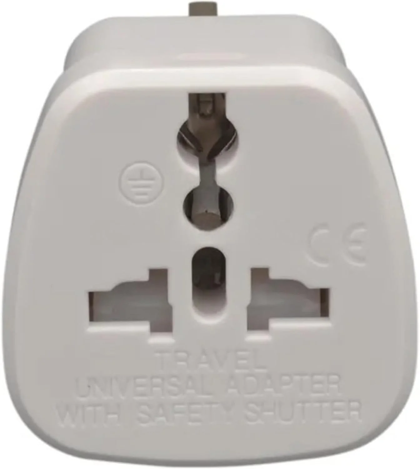 آداپتور پریز مسافرتی جهانی، تبدیل AU، UK، EU به آداپتور پریز برق AC ایالات متحده، مبدل پریز دیواری مسافرتی 3 پین [بسته 2 عددی]