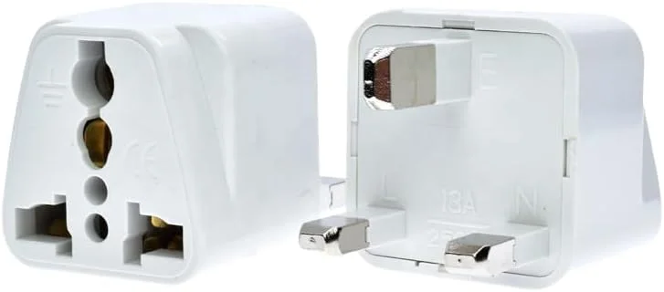 آداپتور مسافرتی بین المللی، با دوشاخه برق CE، سوکت برق امارات متحده عربی، اروپا، انگلستان، ایالات متحده آمریکا، استرالیا، سوکت مسافرتی جهانی