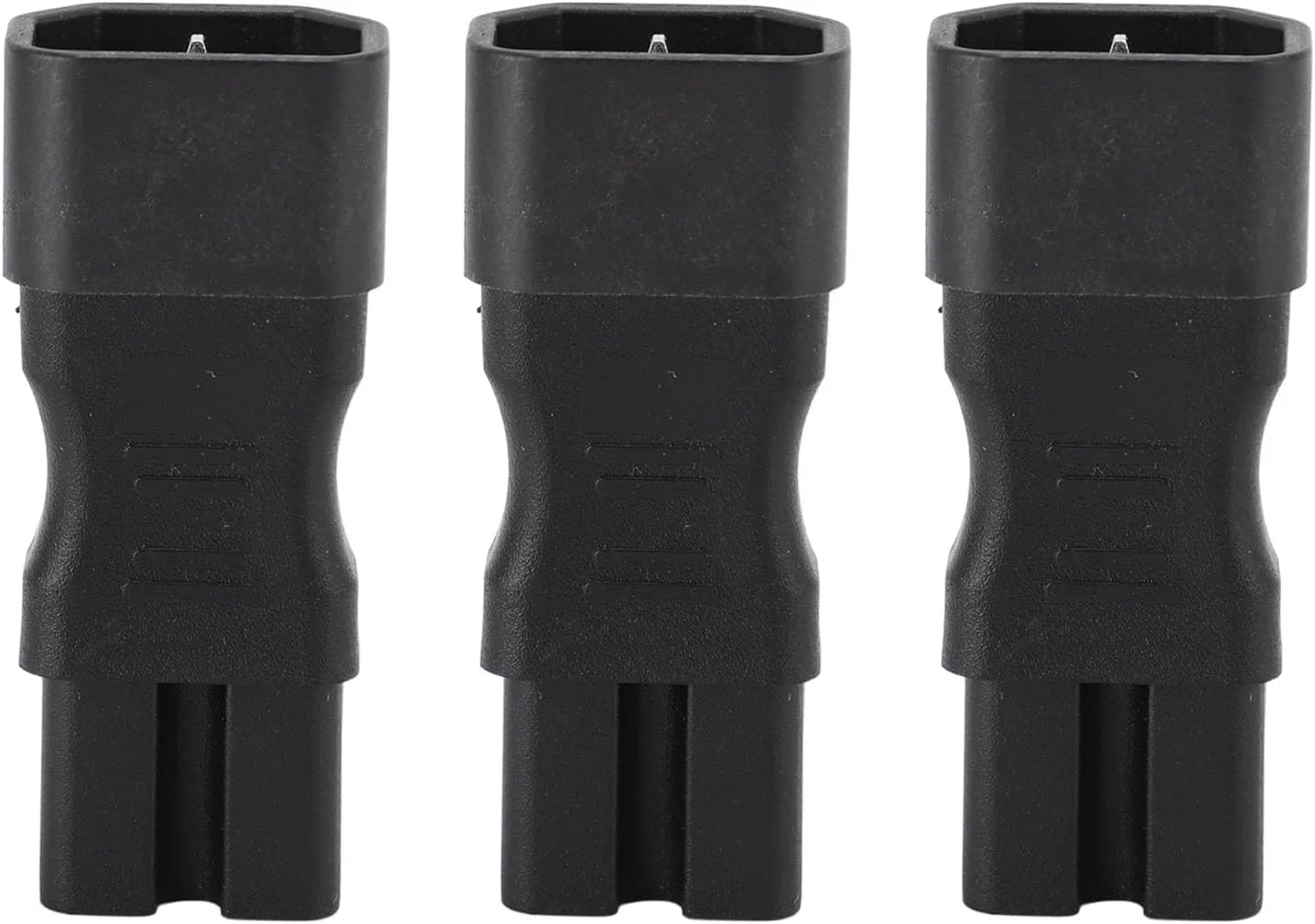آداپتور برق 3 عددی، آداپتور دوشاخه توسعه IEC320 C14 به C15، آداپتور پریز برق محفظه PVC برای لپ تاپ 250 ولت 10 آمپر 2.5 آمپر 2500 وات