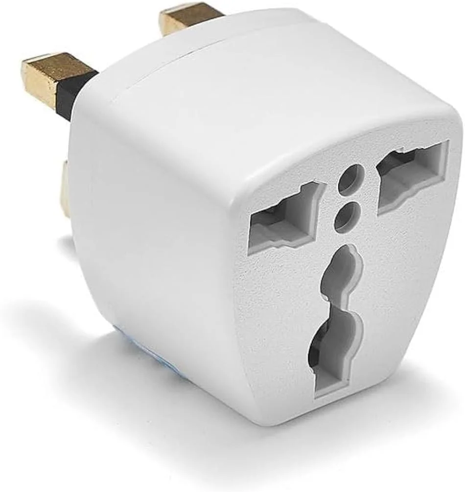 آداپتور مسافرتی مینیمالیستی، تبدیل کننده دوشاخه آمریکا/کانادا/اروپا/استرالیا به دوشاخه امارات متحده عربی دبی انگلستان هنگ کنگ، آداپتور مسافرتی سوکت جهانی 3 پین برای سفر کاری تعطیلات هتل فرودگاه (سفید) آداپتور مسافرتی مینیمالیستی، تبدیل کننده دوشاخه آمریکا/کانادا/اروپا/استرالیا به دوشاخه امارات متحده عربی دبی انگلستان هنگ کنگ، آداپتور مسافرتی سوکت جهانی 3 پین برای سفر کاری تعطیلات هتل فرودگاه (سفید)