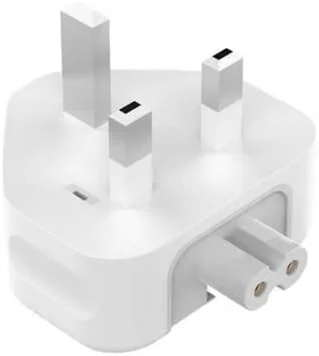آداپتور برق STS دوشاخه هندی/اروپایی، آداپتور شارژر مسافرتی تبدیل سر اردکی برای مکبوک/پاوربوک/پرو/ایر/آیپاد/آیفون/آیپد/آیبوک - سفید آداپتور برق STS دوشاخه هندی/اروپایی، آداپتور شارژر مسافرتی تبدیل سر اردکی برای مکبوک/پاوربوک/پرو/ایر/آیپاد/آیفون/آیپد/آیبوک - سفید