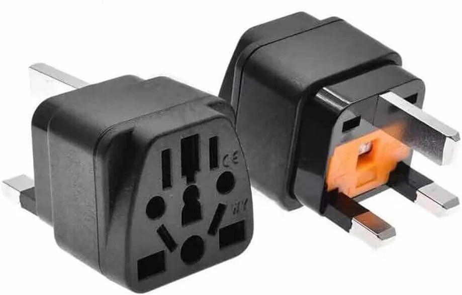 آداپتور دوشاخه مسافرتی 3 عددی آمریکا به انگلیس - مبدل جهانی برای امارات متحده عربی، دبی، انگلستان، هنگ کنگ - تبدیل دوشاخه های US/EU/AU/CN به نوع G سه پین انگلیسی - اتصال زمین، آداپتور برق جمع و جور - کیت سوکت مسافرتی مشکی آداپتور دوشاخه مسافرتی 3 عددی آمریکا به انگلیس - مبدل جهانی برای امارات متحده عربی، دبی، انگلستان، هنگ کنگ - تبدیل دوشاخه های US/EU/AU/CN به نوع G سه پین انگلیسی - اتصال زمین، آداپتور برق جمع و جور - کیت سوکت مسافرتی مشکی