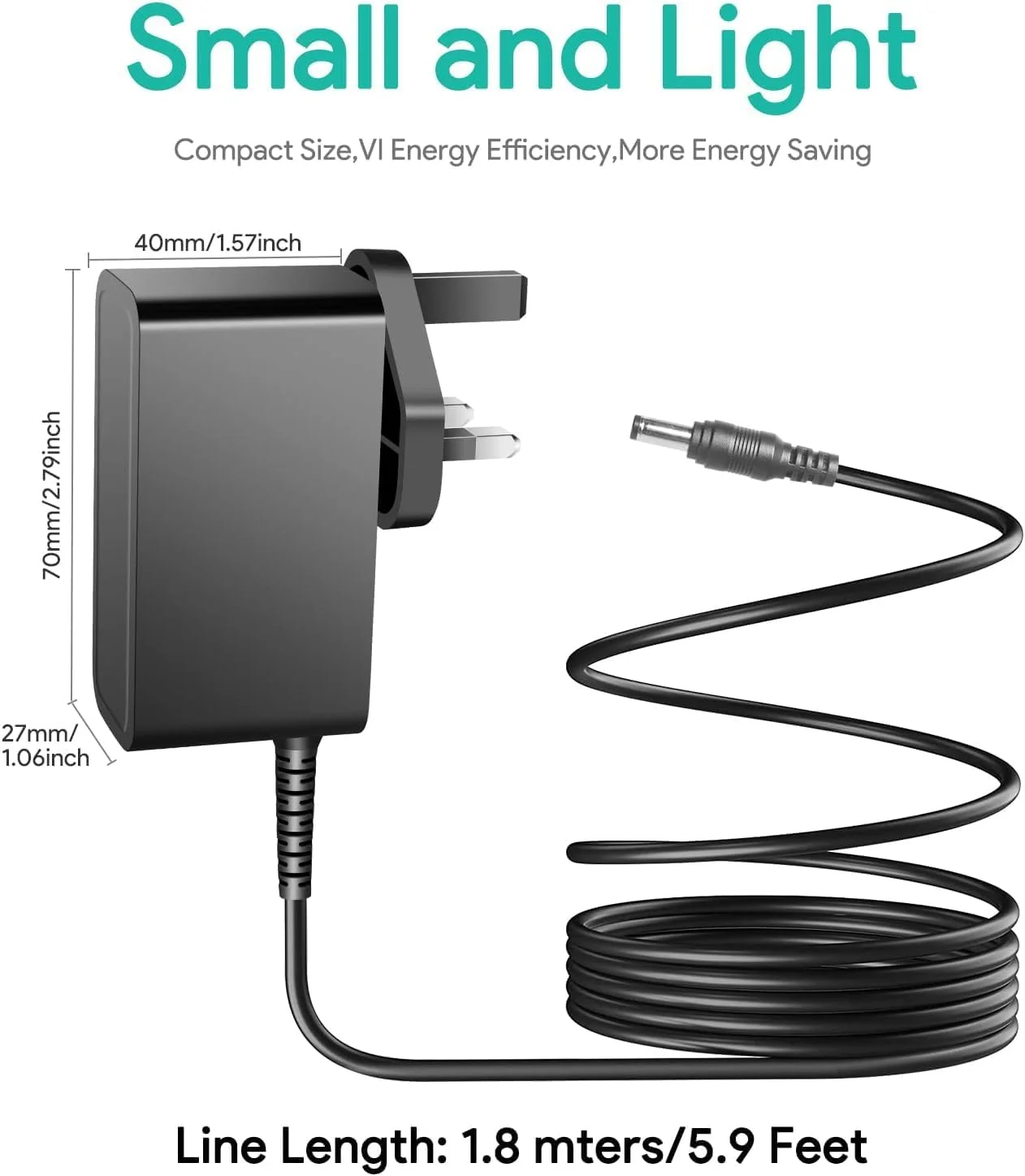 آداپتور برق 12 ولت 2 آمپر 24 وات حداکثر، دوشاخه برق متناوب به مستقیم 2 آمپر برای لوازم خانگی | دوربین مداربسته، کیبورد یاماها، روتر، هاب، سوئیچ، نوارهای LED | کانکتور جک بشکه ای 2.1mm 5.5mm آداپتور برق 12 ولت 2 آمپر 24 وات حداکثر، دوشاخه برق متناوب به مستقیم 2 آمپر برای لوازم خانگی | دوربین مداربسته، کیبورد یاماها، روتر، هاب، سوئیچ، نوارهای LED | کانکتور جک بشکه ای 2.1mm 5.5mm