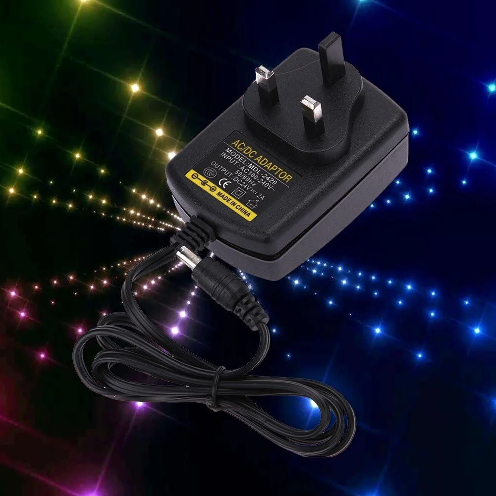 آداپتور DC24V 2A، تبدیل کننده AC 100V-240V به DC 24V، آداپتور منبع تغذیه 5.5 * 2.5 میلی متر آداپتور DC24V 2A، تبدیل کننده AC 100V-240V به DC 24V، آداپتور منبع تغذیه 5.5 * 2.5 میلی متر