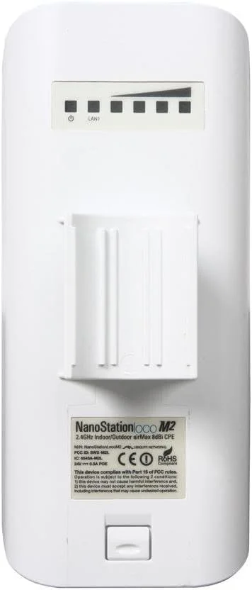 اکسس پوینت بیسیم یوبیکیوتی نتورکس نانو استیشن Loco M2 - ایر مکس اکسس پوینت بیسیم یوبیکیوتی نتورکس نانو استیشن Loco M2 - ایر مکس