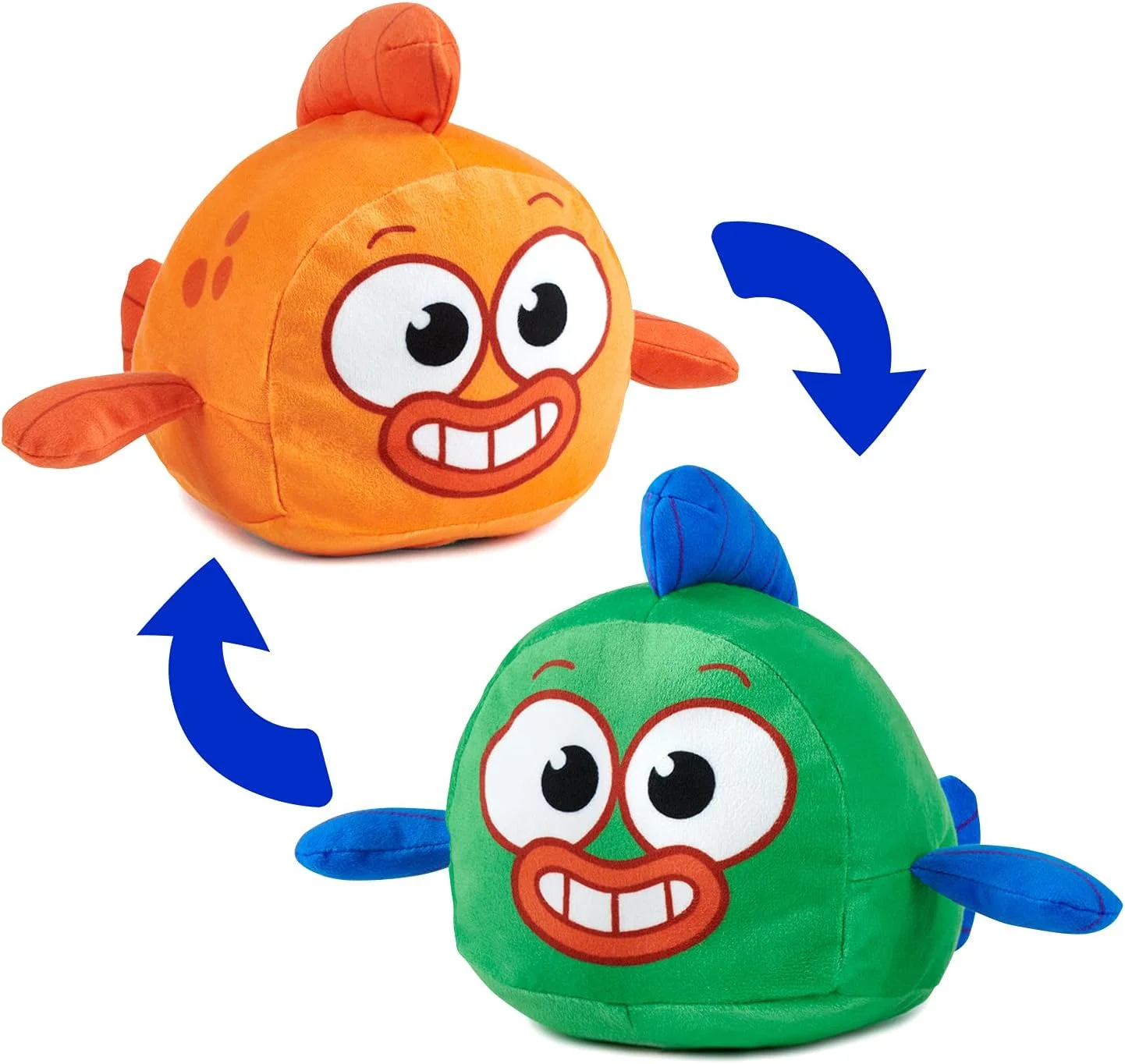 عروسک پولیشی دو طرفه ویلیام از نمایش بزرگ بیبی شارک واو وی – ماهی حیوان پر شده – عروسک های پولیشی زیبا برای کودکان عروسک پولیشی دو طرفه ویلیام از نمایش بزرگ بیبی شارک واو وی – ماهی حیوان پر شده – عروسک های پولیشی زیبا برای کودکان