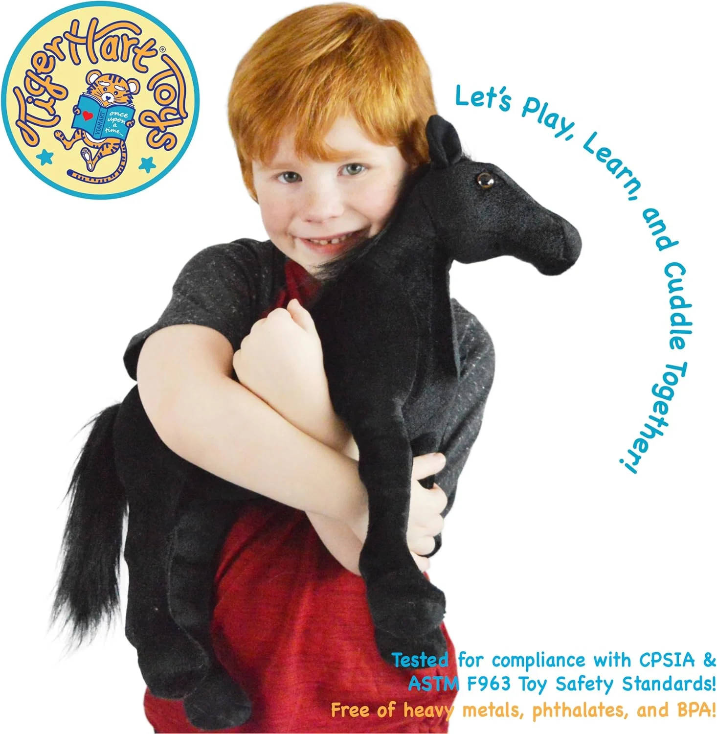 عروسک اسب مشکی بزرگ ویآهارت، 45 سانتیمتری | ایگناسیو، اسب مشکی عروسک اسب مشکی بزرگ ویآهارت، 45 سانتیمتری | ایگناسیو، اسب مشکی