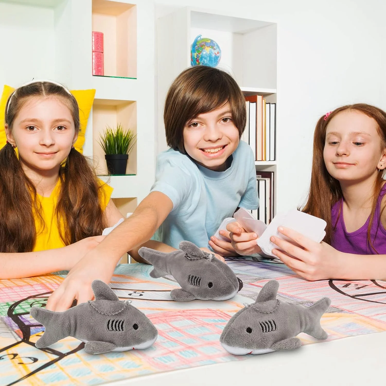 تزویق مینی حیوانات عروسکی کوسه نرم، هدیه مهمانی کوسه فله ای، 4 عدد حیوانات اقیانوسی عروسکی نرم، مینی حیوانات دریایی نرم فله ای اسباب بازی های موجودات دریایی برای کودکان تزویق مینی حیوانات عروسکی کوسه نرم، هدیه مهمانی کوسه فله ای، 4 عدد حیوانات اقیانوسی عروسکی نرم، مینی حیوانات دریایی نرم فله ای اسباب بازی های موجودات دریایی برای کودکان