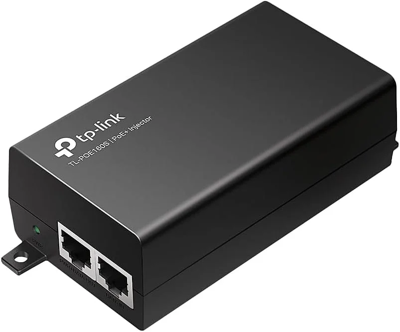 TP-Link TL-PoE160S | مبدل گیگابیتی PoE با استاندارد 802.3at/af | آداپتور غیر PoE به PoE | تامین PoE (15.4W) یا PoE+ (30W) | نصب آسان | قابل نصب روی میز/دیوار | برد تا 100 متر | دارای گواهینامه UL، مشکی