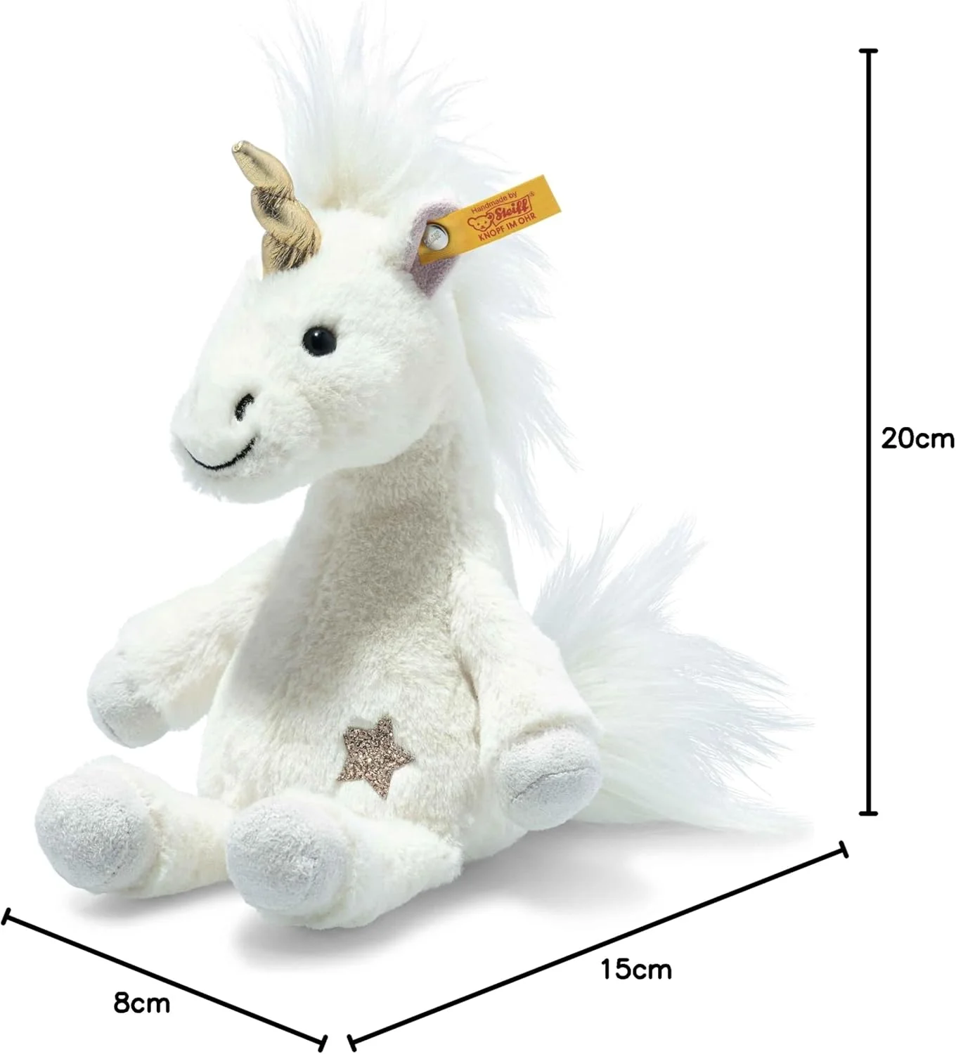 یونیکورن نشسته استایف Unica، حیوان عروسکی تک شاخ ممتاز، اسباب بازی های تک شاخ، تک شاخ عروسکی، پولیش تک شاخ، عروسک های پولیشی زیبا، اسباب بازی پولیشی برای دختران پسران و کودکان، دوستان نرم و نوازشگر (سفید، 8 اینچ) یونیکورن نشسته استایف Unica، حیوان عروسکی تک شاخ ممتاز، اسباب بازی های تک شاخ، تک شاخ عروسکی، پولیش تک شاخ، عروسک های پولیشی زیبا، اسباب بازی پولیشی برای دختران پسران و کودکان، دوستان نرم و نوازشگر (سفید، 8 اینچ)