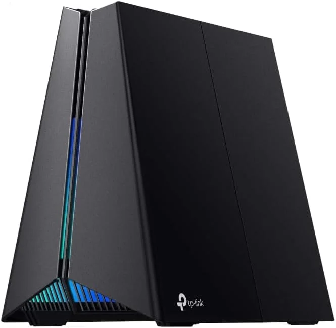 روتر گیمینگ AXE5400 Tri-Band Wi-Fi 6E، اولویت‌بندی برنامه‌ها و دستگاه‌های گیمینگ، شتاب‌دهی از طریق GPN، سرعت فوق‌العاده، اتصالات با ظرفیت بالا، فناوری Beamforming، قوی