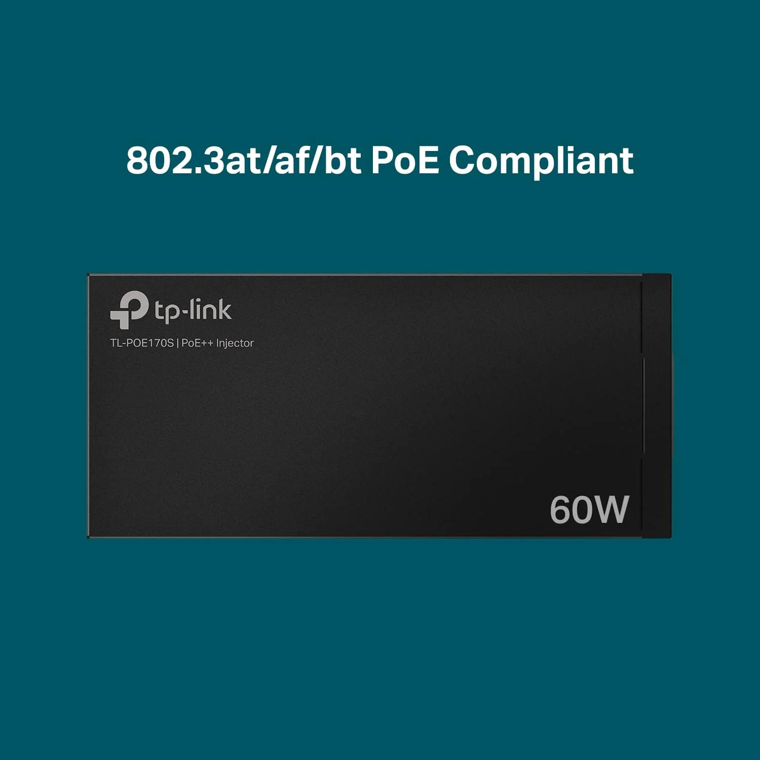 تزریق کننده گیگابیتی PoE تی پی-لینک TL-PoE170S | آداپتور غیر PoE به PoE | تامین برق تا 60 وات (PoE++) | نصب آسان | قابل نصب روی میز/دیوار | فاصله تا 100 متر | دارای گواهینامه UL، مشکی تزریق کننده گیگابیتی PoE تی پی-لینک TL-PoE170S | آداپتور غیر PoE به PoE | تامین برق تا 60 وات (PoE++) | نصب آسان | قابل نصب روی میز/دیوار | فاصله تا 100 متر | دارای گواهینامه UL، مشکی