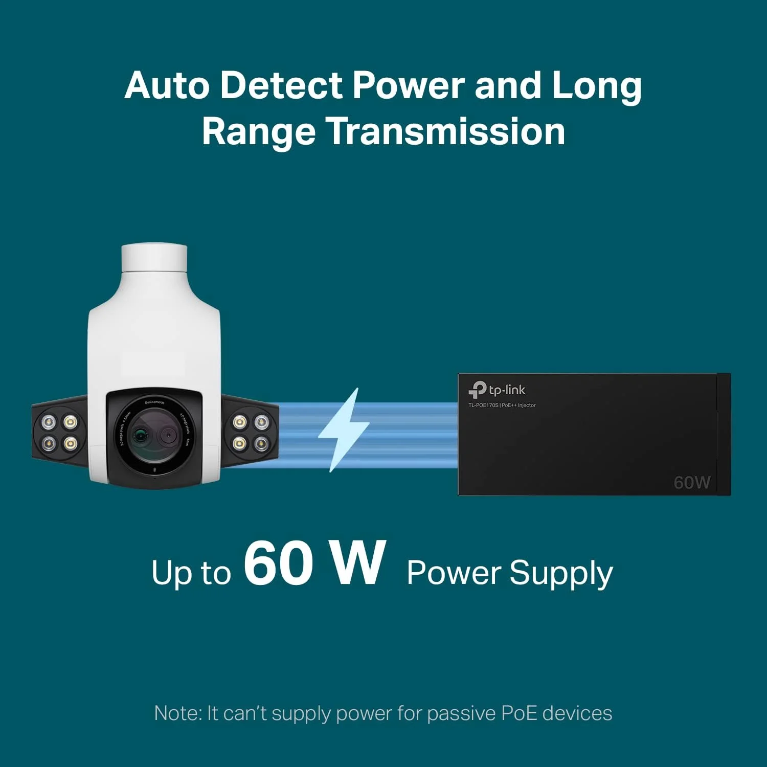 تزریق کننده گیگابیتی PoE تی پی-لینک TL-PoE170S | آداپتور غیر PoE به PoE | تامین برق تا 60 وات (PoE++) | نصب آسان | قابل نصب روی میز/دیوار | فاصله تا 100 متر | دارای گواهینامه UL، مشکی تزریق کننده گیگابیتی PoE تی پی-لینک TL-PoE170S | آداپتور غیر PoE به PoE | تامین برق تا 60 وات (PoE++) | نصب آسان | قابل نصب روی میز/دیوار | فاصله تا 100 متر | دارای گواهینامه UL، مشکی