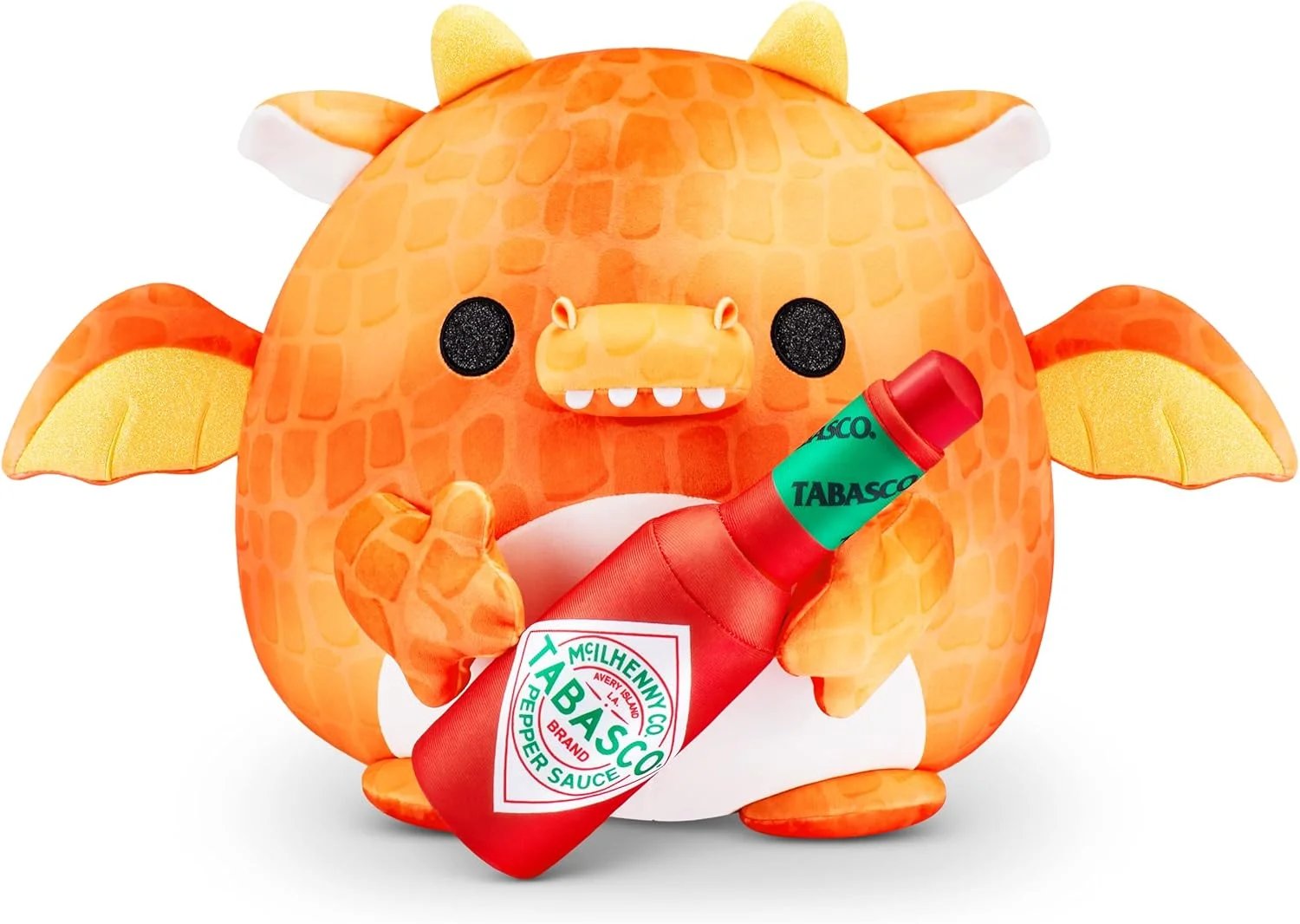 عروسک اژدهای بزرگ ZURU Snackles (Tabasco) با اندازه 35 سانتی متر، عروسک فوق العاده نرم، عروسک کلکسیونی با برندهای معتبر، حیوان عروسکی، 77454M عروسک اژدهای بزرگ ZURU Snackles (Tabasco) با اندازه 35 سانتی متر، عروسک فوق العاده نرم، عروسک کلکسیونی با برندهای معتبر، حیوان عروسکی، 77454M