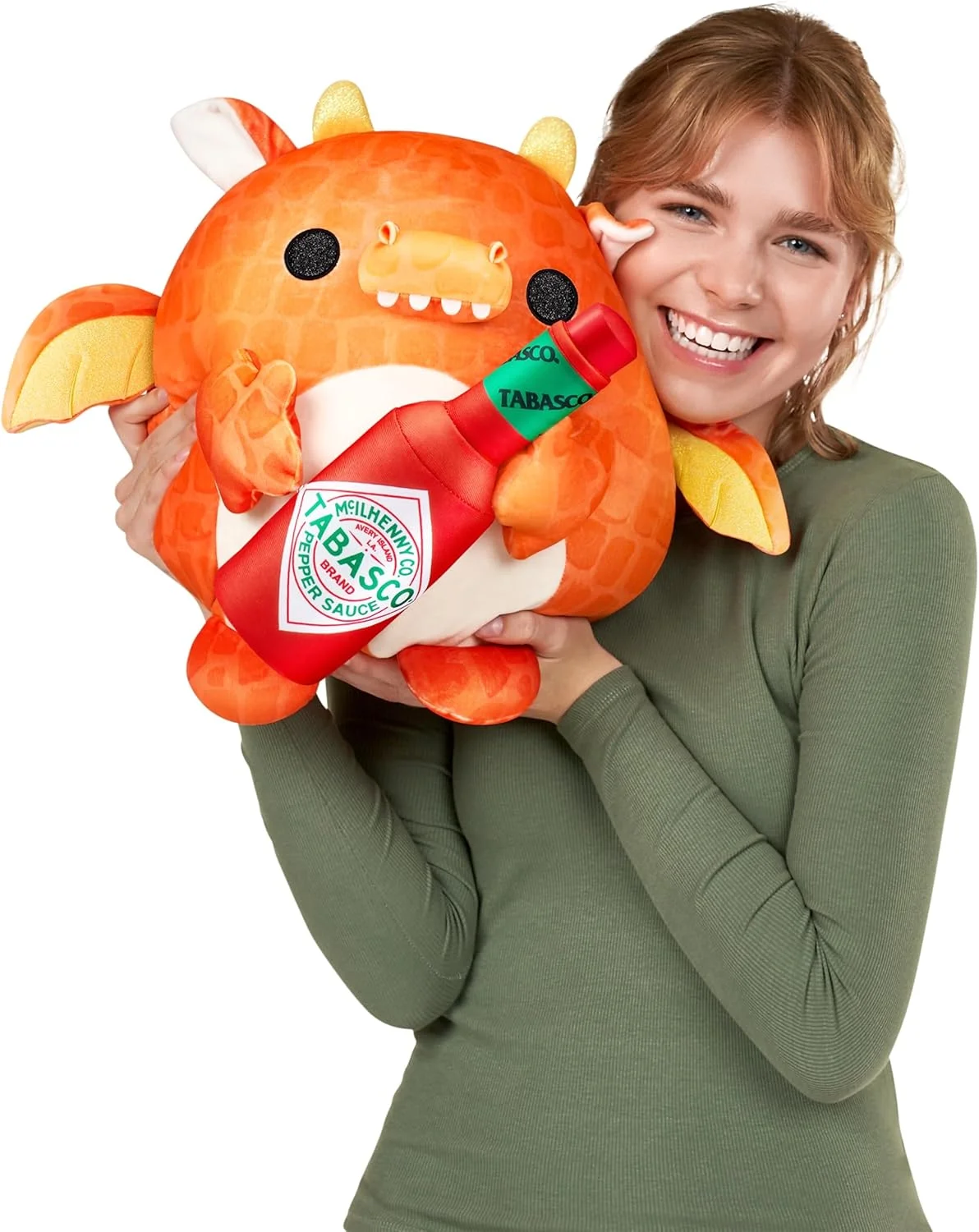 عروسک اژدهای بزرگ ZURU Snackles (Tabasco) با اندازه 35 سانتی متر، عروسک فوق العاده نرم، عروسک کلکسیونی با برندهای معتبر، حیوان عروسکی، 77454M عروسک اژدهای بزرگ ZURU Snackles (Tabasco) با اندازه 35 سانتی متر، عروسک فوق العاده نرم، عروسک کلکسیونی با برندهای معتبر، حیوان عروسکی، 77454M