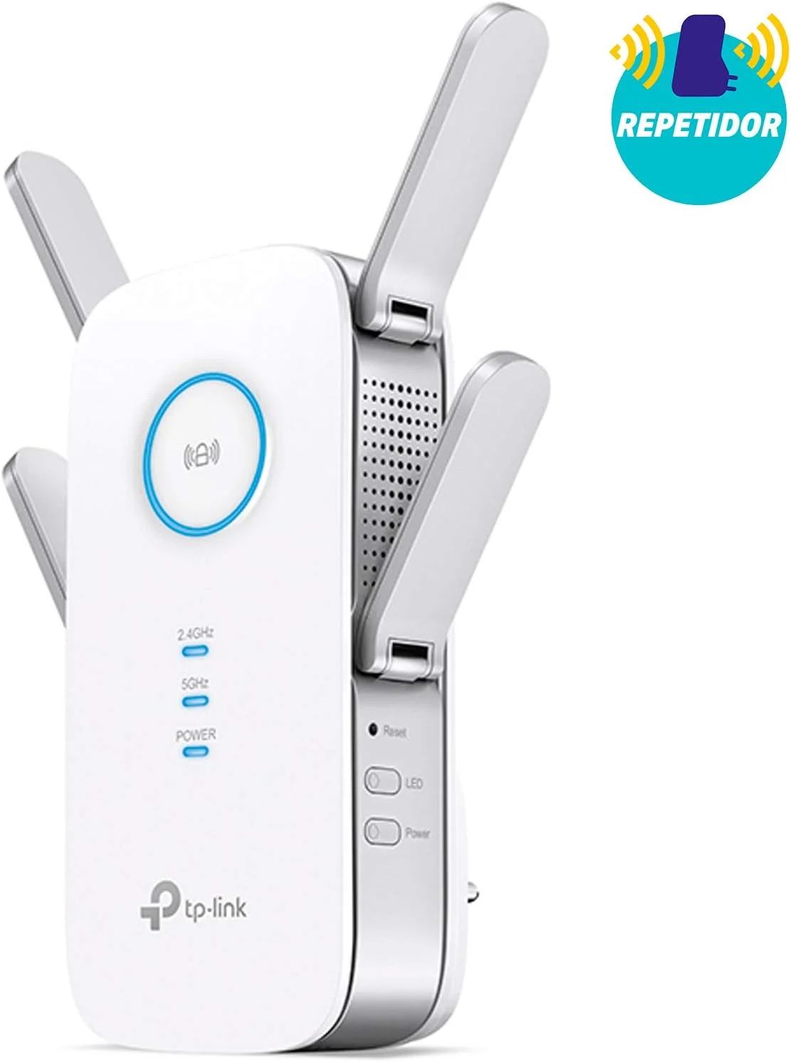 تقویت کننده محدوده وای فای مرکوسیس تی پی-لینک RE650 v 1.0، AC2600