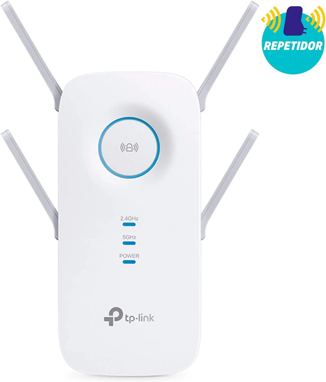 تقویت کننده محدوده وای فای مرکوسیس تی پی-لینک RE650 v 1.0، AC2600