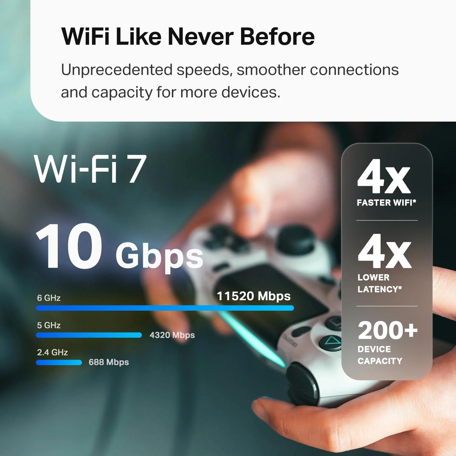 سیستم مش وای فای 7 سه بانده TP-Link BE10000 (Deco BE63) | 6-جریانی 10 گیگابیت بر ثانیه | 4 پورت 2.5G بک هال سیمی، 4 آنتن داخلی هوشمند | VPN، AI-Roaming، MU-MIMO، HomeShield (بسته 2 عددی) سیستم مش وای فای 7 سه بانده TP-Link BE10000 (Deco BE63) | 6-جریانی 10 گیگابیت بر ثانیه | 4 پورت 2.5G بک هال سیمی، 4 آنتن داخلی هوشمند | VPN، AI-Roaming، MU-MIMO، HomeShield (بسته 2 عددی)