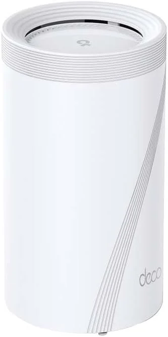 روتر وای فای مش TP-Link WiFi 7 Deco BE85 (بسته 2 عددی)، سه بانده BE19000Mbps، کانال های 320 مگاهرتز، پورت اترنت/فیبر ترکیبی 10 گیگابیت بر ثانیه، توسعه دهنده، الکسا، سازگار با هر ISP و مودم، 2 عدد در بسته روتر وای فای مش TP-Link WiFi 7 Deco BE85 (بسته 2 عددی)، سه بانده BE19000Mbps، کانال های 320 مگاهرتز، پورت اترنت/فیبر ترکیبی 10 گیگابیت بر ثانیه، توسعه دهنده، الکسا، سازگار با هر ISP و مودم، 2 عدد در بسته