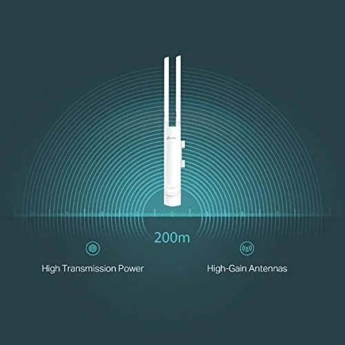 اکسس پوینت بیرونی بی سیم N تی پی-لینک 300Mbps (EAP110) اکسس پوینت بیرونی بی سیم N تی پی-لینک 300Mbps (EAP110)