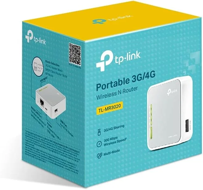روتر بی‌سیم N قابل حمل TP-Link TL-MR3020