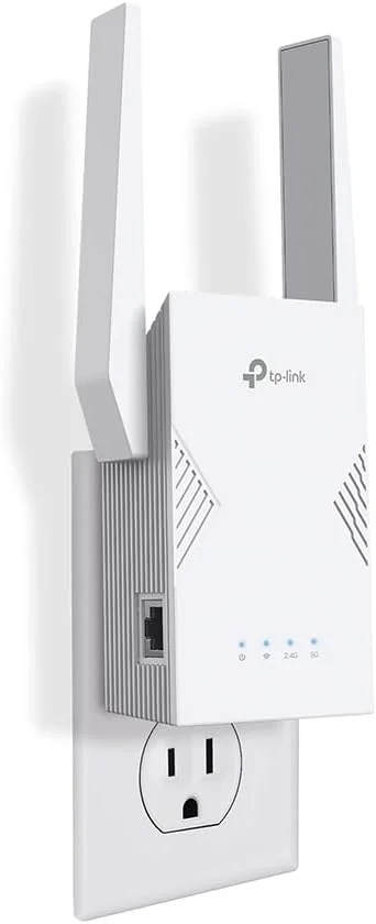 تقویت کننده محدوده وای فای 7 دو بانده TP-Link BE3200 مدل RE223BE با پورت اترنت | تکرار کننده بی سیم 3.2 گیگابیت بر ثانیه | تقویت کننده سیگنال اینترنت برای خانه | تا 2400 فوت مربع، 64 دستگاه | MLO، EasyMesh | بدون باند 6 گیگاهرتز تقویت کننده محدوده وای فای 7 دو بانده TP-Link BE3200 مدل RE223BE با پورت اترنت | تکرار کننده بی سیم 3.2 گیگابیت بر ثانیه | تقویت کننده سیگنال اینترنت برای خانه | تا 2400 فوت مربع، 64 دستگاه | MLO، EasyMesh | بدون باند 6 گیگاهرتز