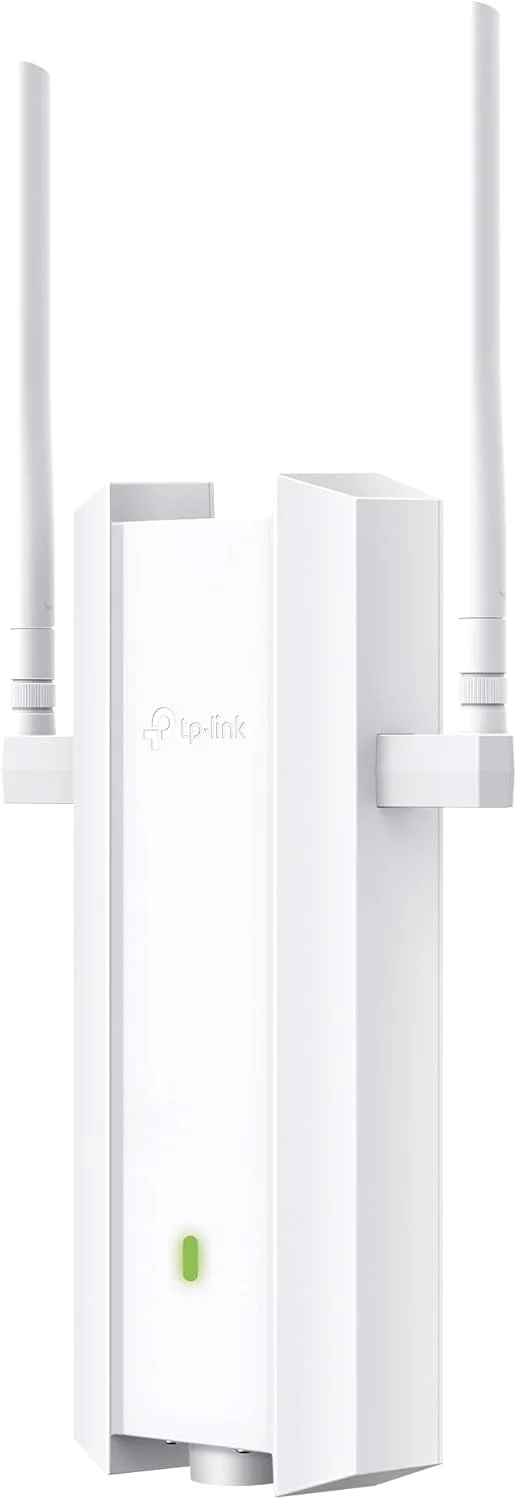 اکسس پوینت فضای باز TP-Link Omada با برد بلند - توسعه دهنده وای فای سازگار جهانی، وای فای 6 AX1800 با تراکم بالا، پوشش تا 325 متر مربع، مقاوم در برابر آب و هوا IP68، تغذیه از طریق PoE (EAP625-Outdoor HD) اکسس پوینت فضای باز TP-Link Omada با برد بلند - توسعه دهنده وای فای سازگار جهانی، وای فای 6 AX1800 با تراکم بالا، پوشش تا 325 متر مربع، مقاوم در برابر آب و هوا IP68، تغذیه از طریق PoE (EAP625-Outdoor HD)