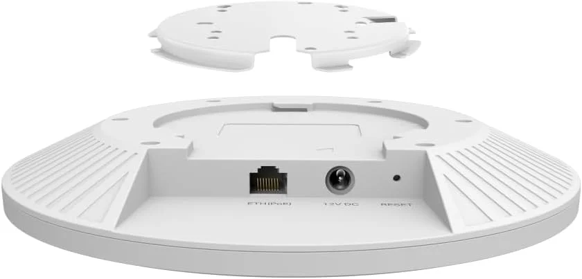 اکسس پوینت وای فای 6 دو بانده TP-Link EAP683 UR AX6000، Omada SDN، مدیریت مرکزی، 1 پورت 2.5 گیگابیتی، Omada Mesh WLAN، 802.3at PoE+، آداپتور DC شامل نمی شود، VLAN، تا 16 SSID اکسس پوینت وای فای 6 دو بانده TP-Link EAP683 UR AX6000، Omada SDN، مدیریت مرکزی، 1 پورت 2.5 گیگابیتی، Omada Mesh WLAN، 802.3at PoE+، آداپتور DC شامل نمی شود، VLAN، تا 16 SSID