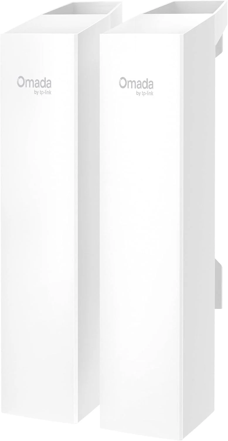 کیت بریج TP-Link Omada EAP215-Bridge | بریج بی‌سیم نقطه به نقطه 5 گیگاهرتز 867 مگابیت بر ثانیه | اکسس پوینت داخلی/خارجی دوربرد، 4.8 کیلومتر | مش، MU-MIMO | یکپارچه SDN | دسترسی ابری و برنامه Omada